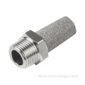 Stainless steel pneumatic sintered silencer